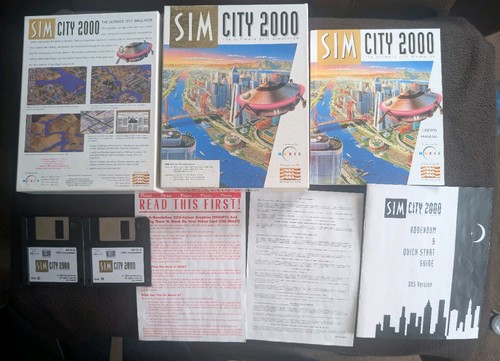 Sim city 2000 - city, box