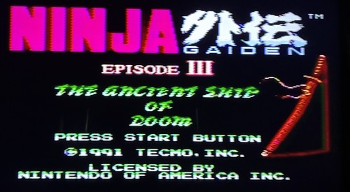 Ninja gaiden antica nave del - gaiden,