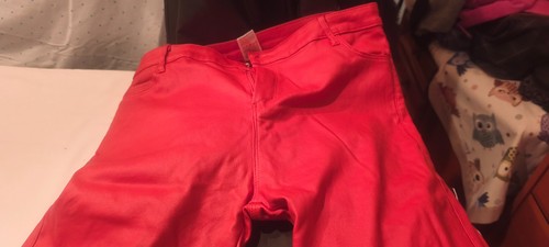 Pantalone ecopelle xxl un - ecopelle,