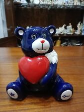 Salvadanaio Orsetto Baci Perugina Ceramica  Da Collezione