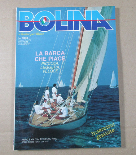 Rivista bolina andar per mare - bolina,