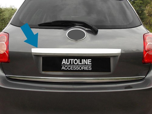 Chrome rear door handle - rear, cover