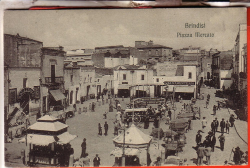Cartolina brindisi fp - ,