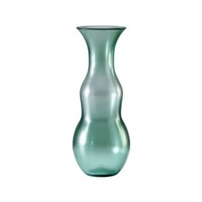 Venini Vaso Pigmenti Satin Verde Rio Ref. 516. 86