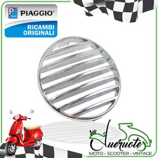 MASCHERINA GRIGLIA CROMATA VESPA LX 50 125 150 STERZO NASELLO ANTERIORE PIAGGIO