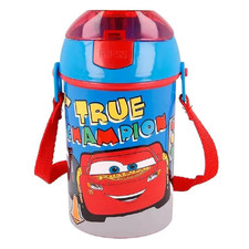 BORRACCIA POP-UP CARS DISNEY BOTTIGLIA IN PLASTICA CON TRACOLLA 450 ML - ST51569