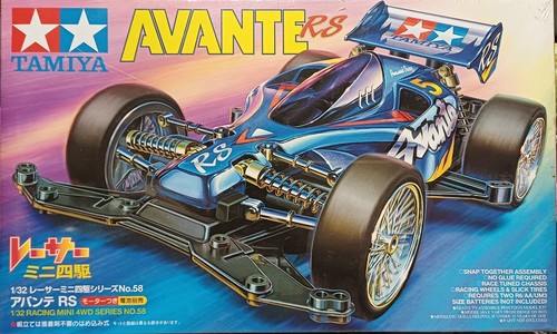 Tamiya mini 4wd - 4wd, rs