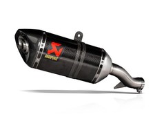 TERMINALE SCARICO AKRAPOVIC CARBONIO OMOLOGATO PER HONDA CBR 400 R / CBR 500 R 2