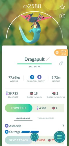 Pokémon dragapult evoluzione - pokémon, (evoluzione