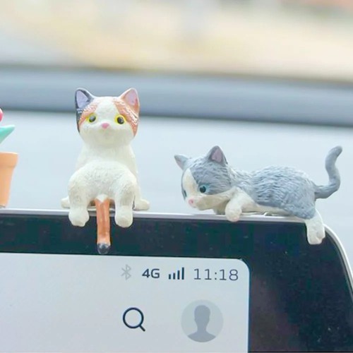 Piccola statuina gatto - , in