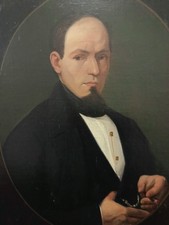 Ritratto Biedermeier Uomo