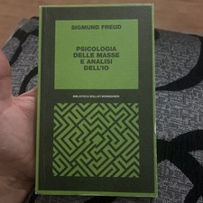Psicologia delle Masse e Analisi dell'Io, Libro di Sigmund Freud, Bollati Boring