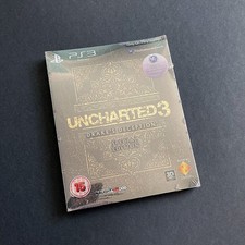 UNCHARTED 3: DRAKE'S DECEPTION SPECIAL - PS3 + RARE LENTICULAR ART - NUOVO, SIGILLATO