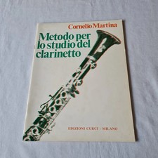 (Cornelio Martina) Metodo per lo studio del clarinetto   Curci