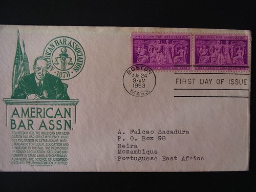 Lettera primo giorno - , american
