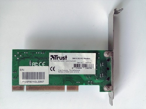 Modem pci 56k trust - pci,