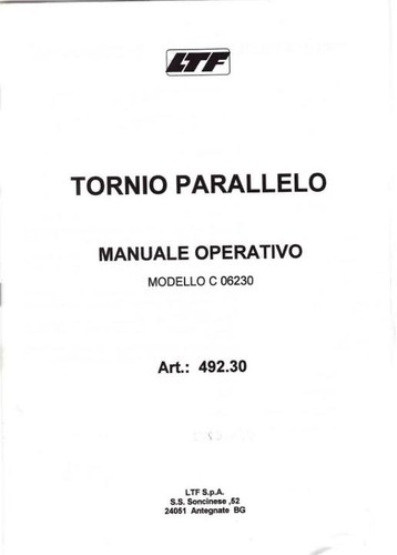 Libretto manuale uso e - e,