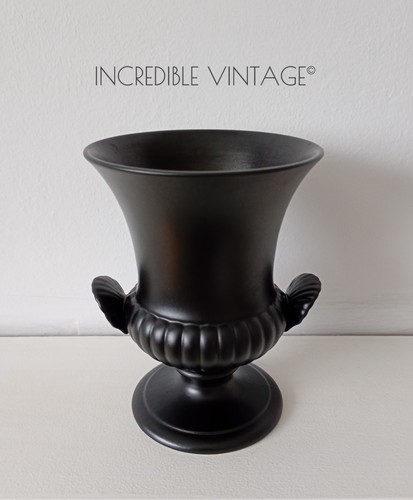Vaso urna nera vintage