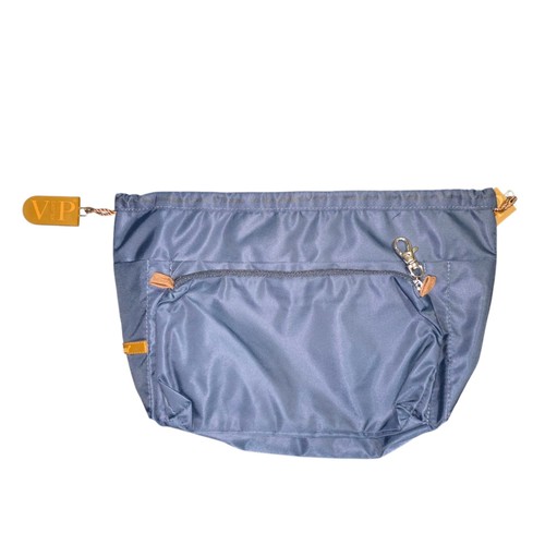 Borsa donna blu con zip - , per