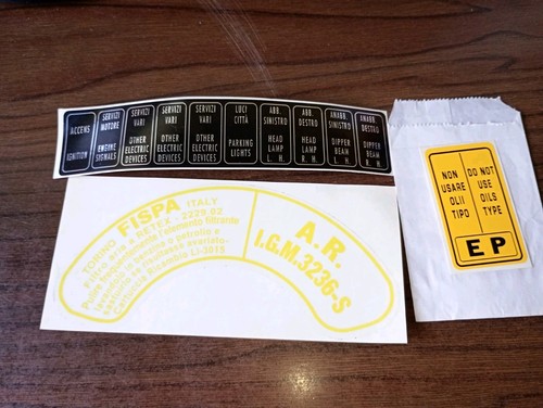 Set decal alfa romeo - alfa,