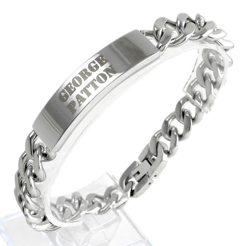 Bracciale maglia cubana - id,