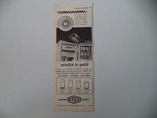 advertising Pubblicità 1961 FRIGORIFERO STICE