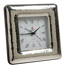 Sveglia da tavolo in argento sterling 925 massiccio ART 5070 / 10x10 GB
