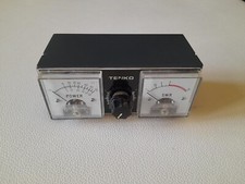 Misuratore SWR - ROS -  MARCA: TENKO Mod.Effect SP-1 con 2 strumenti - Power+SWR