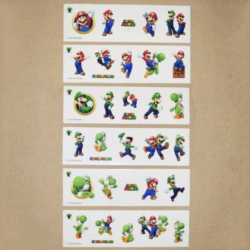 Adesivi kinder super mario - 34,