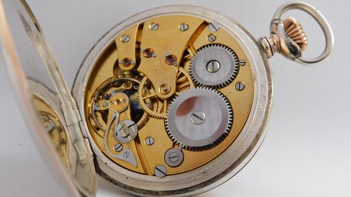 Orologio tasca argento - da,