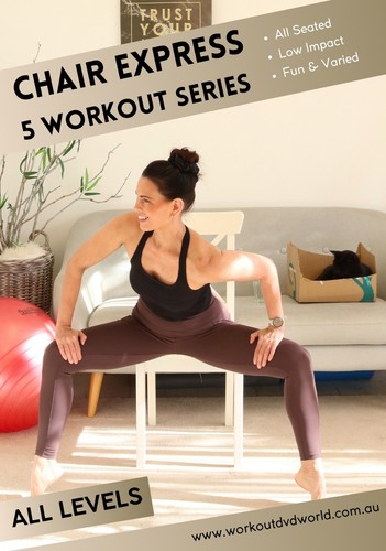 Chair exercise workout dvd - dvd, 5