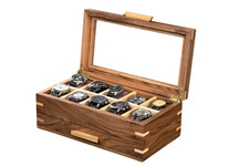 Scatola per orologi in noce
