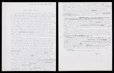 André BRETON - Lettre