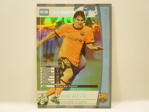 Panini wccf 2009 ars - wccf, lionel
