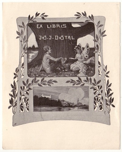 Franz cizek exlibris für - cizek:,