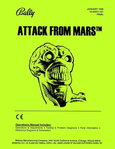 Attack from mars flipper - attack,