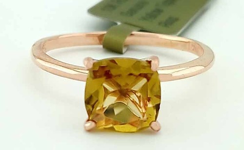 Anello topazio giallo - topazio,