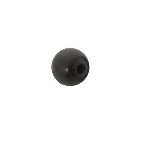 Pomello sferico nero leva - pomello,