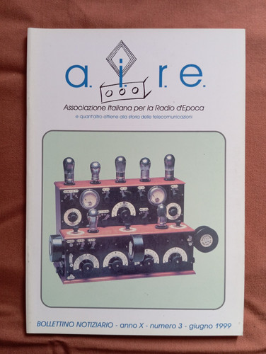 Rivista aire radio epoca - aire, d'epoca