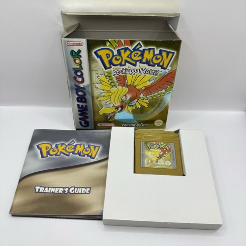 Pokémon versione oro game boy - pokémon,