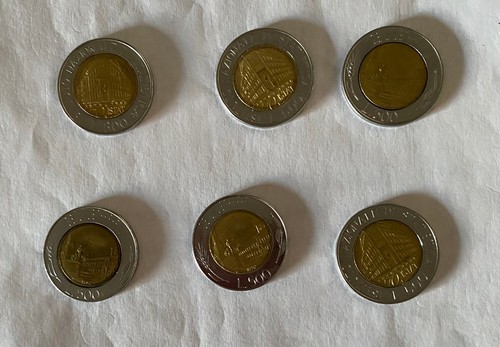 Lotto monete 500 lire - lotto,