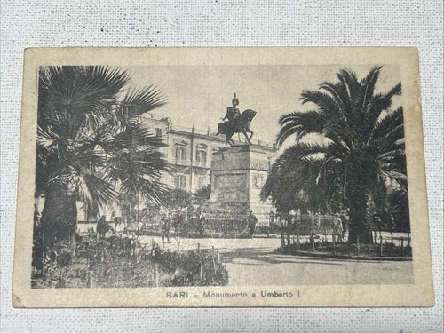 Cartolina bari monumento - cartolina, a