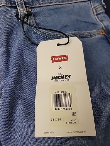 Jeans topolino nuovo - topolino,