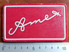 TARGHETTA PUBBLICITARIA DA