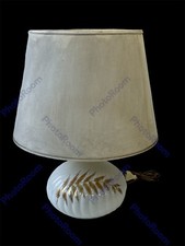 Società porcellane artistiche  Firenze Italy  Lampada da tavolo vintage H 50 cm.