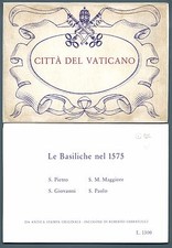 VATICANO - Cart. Post. - 1983 - BASILICHE DELL'ANNO SANTO - Serie 6 val. MNH**