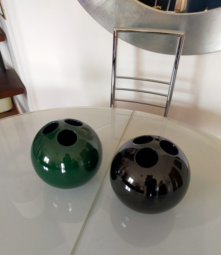 Vasi nero verde - nero/verde, "bowling