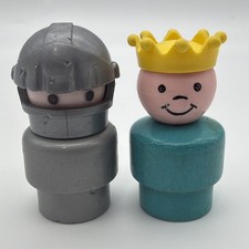 Vintage fisher price - fisher, medievale
