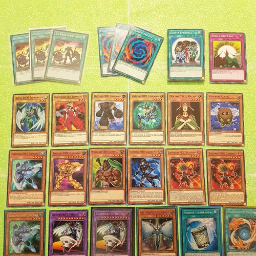 Deck eroe elementale - yu-gi-oh!,