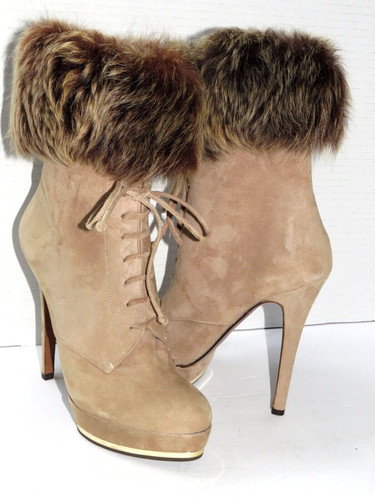 Stivali gianni marra - marra, beige